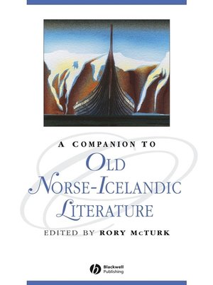 cover image of A Companion to Old Norse-Icelandic Literature and Culture